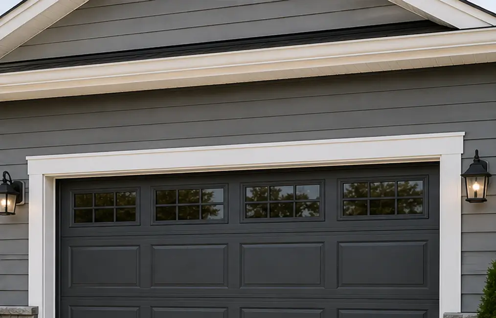 Garage door after service in Westfield Indiana