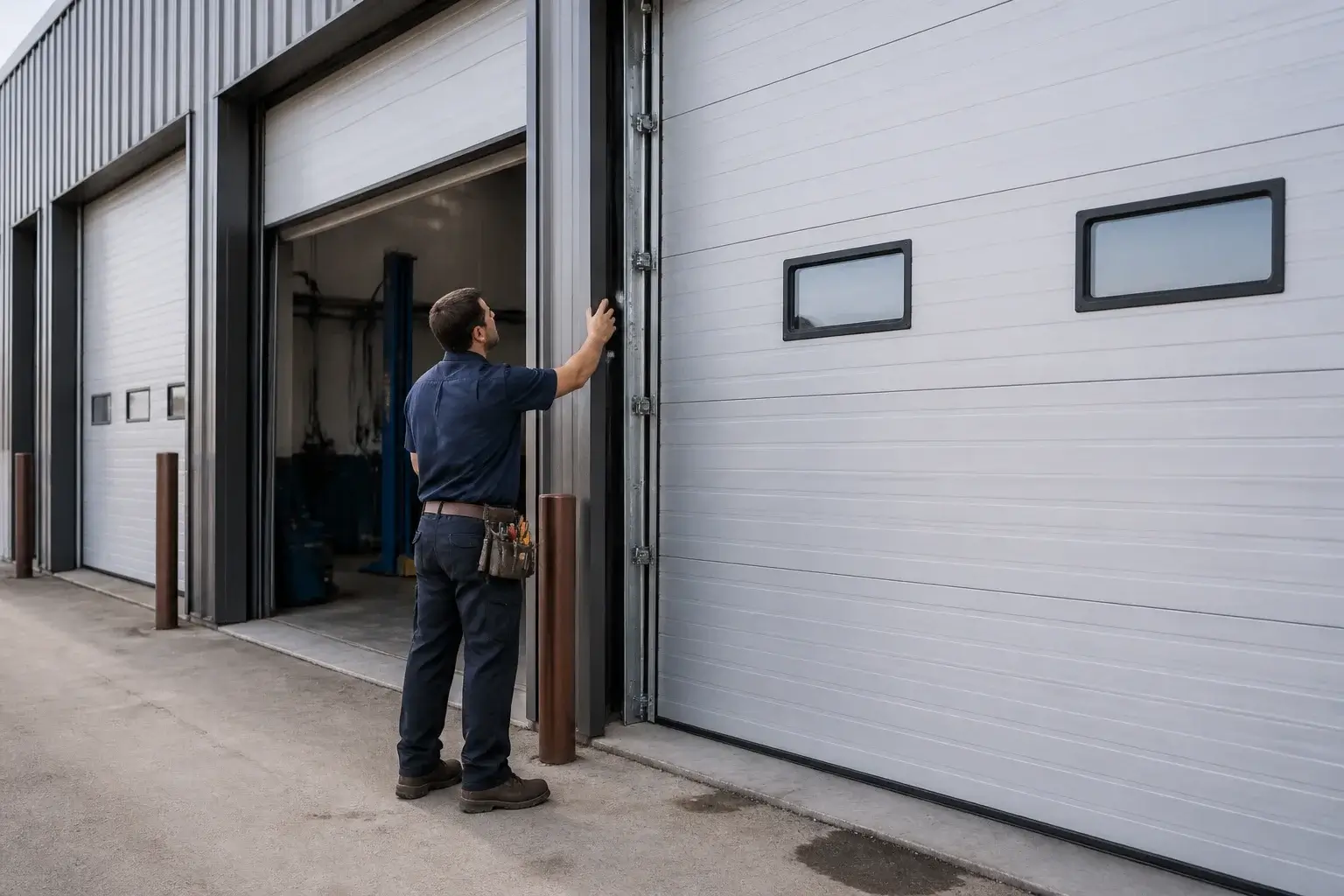 Commercial garage doors in Westfield IN