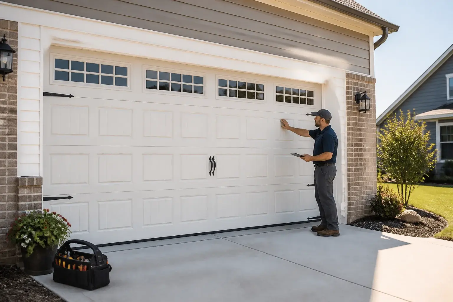 Residential garage doors in Westfield IN
