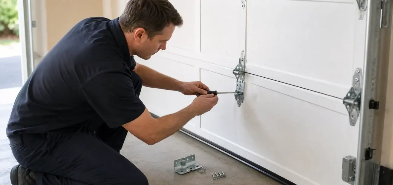 Panel hinge repair