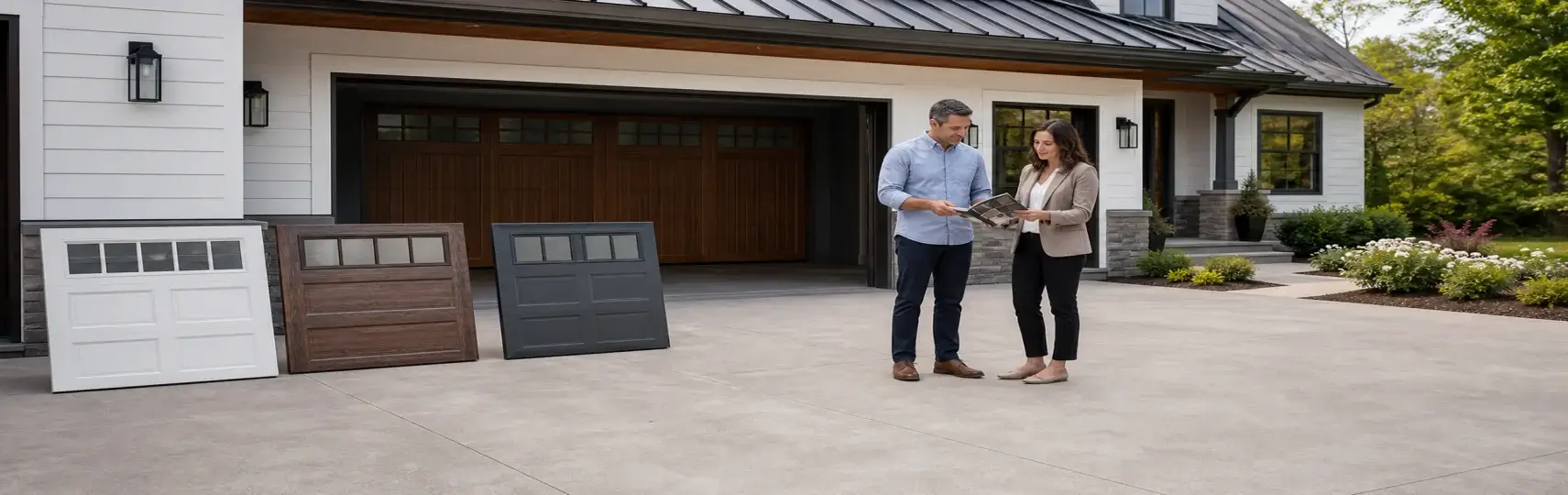 Garage door options